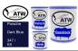Preview: Porsche, Dark Blue, 347 / K5: 1L Lackdose + 1L Klarlack + 500ml Härter - Set, von ATW Autoteile West.